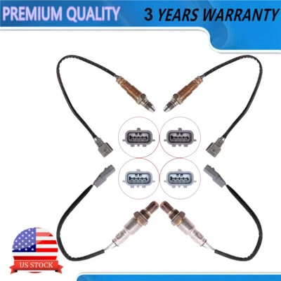 Sensor de oxígeno 4X para Nissan Nv2500 3500 2018-19 5,6 L e Infiniti Qx80 2016-19 5,6 L Foto 1 de 4