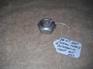 NOS Jeep 1946-2007 Jeep Various Models Differential Shaft Pinion Nut Front/Rear - Picture 1 of 1