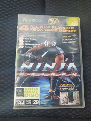 Xbox Game Disc 29 Ninja Gaiden Demo Original Microsoft Xbox Original - Image 1 of 3