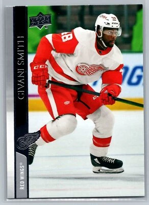 Givani Smith 2020-21 Upper Deck HOCKEY #548 Detroit Red Wings - Image 1 of 2
