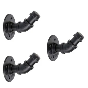 3 stücke Industriestil Haken Schraubstanze Wandhaken Vorhang Hängende Haken - Bild 1 von 12