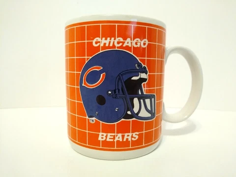 Chicago Bears Coffee Cup by Papel - NFL Officially Licensed Product Cover