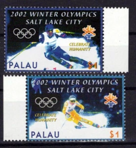 Palau 678-679 MNH Olympics Sports Games Skier ZAYIX 0224S0175M - Picture 1 of 3