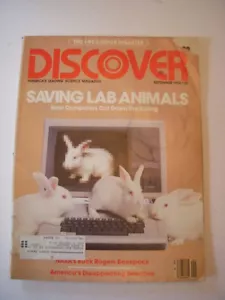 DISCOVER Magazine, SEPTEMBER 1983, NASA'S BUCK ROGERS BACKPACK, LAB ANIMALS! - Picture 1 of 2