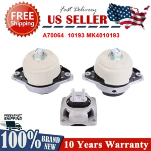 3PCS ENGINE MOTOR MOUNT & TRANSMISSION MOUNT SET FOR MERCEDES GL GLE GLS ML63 US - Picture 1 of 24