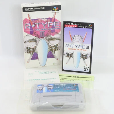 R TYPE III 3 The Third Lightning Super Famicom Nintendo 2928 sf - Image 1 of 4