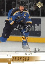 2000-01 Upper Deck Exclusives Tier 2 #151 Chris Pronger /25
