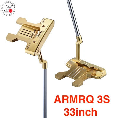HONMA Golf Beres P308 Putter ARMRQ 3S Shaft Gold Finish 33in Men MADE-TO-ORDER - Image 1 of 4
