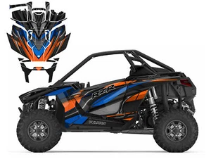 Polaris RZR PRO XP PRO R 2020-22 kit de calcomanías gráficas 24 mil diseño vinilo #V6501 - Imagen 1 de 10