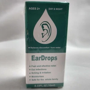 Tuobituo Ear Drops 100%  Organic Earache Relief Age 2+ Ear Infection Drops - Picture 1 of 11