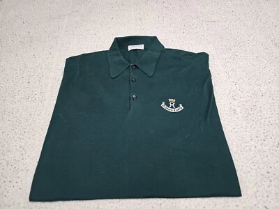 Camisa polo de golf Ashford Castle Ireland Kelly verde manga corta talla 44 Foto 1 de 4