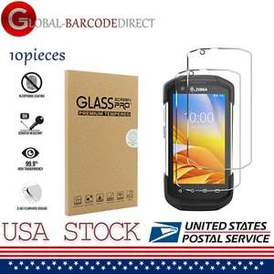 Protector de pantalla templado 10 piezas para Motorola Zebra Symbol TC77 TC70 TC75 - Imagen 1 de 5
