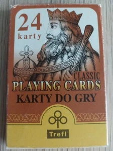 24 Spielkarten, Trefl, polnisches Spielkartenspiel - Bild 1 von 8