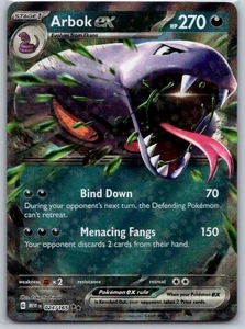 Arbok ex - 024/165 Reverse Holo SV: Scarlet & Violet 151 NM - Picture 1 of 2
