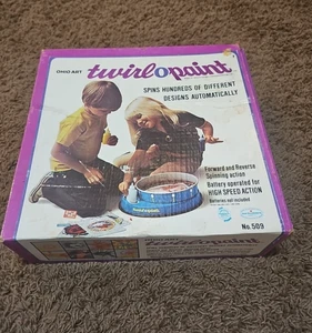 Arte vintage Twirl-O-Paint de Ohio con caja - Imagen 1 de 16