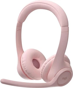 Logitech Zone 300 Wireless Bluetooth Headset PC , Mac, Chrome, Linux, iOS Pink - Picture 1 of 5