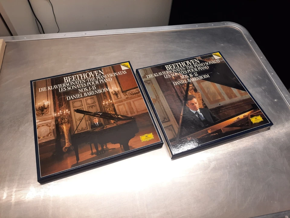MINT 12LP Beethoven Daniel Barenboim Die Klaviersonaten Deutsche Grammophon 1989 - Bild 1 von 4