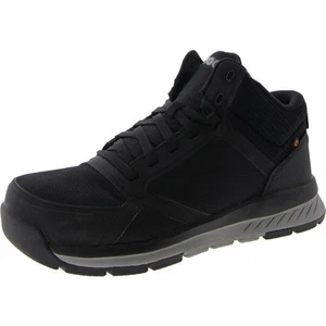 Bogs Womens Black Leather Work & Safety Boots Shoes 7 Medium (B,M) BHFO 9910 - Picture 1 of 3