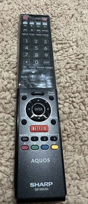 Controle remoto Sharp Aquos TV GB118WJSA - Imagem 1 de 4