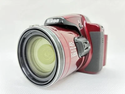 Nikon COOLPIX P520 Digital Camera Black 18.1MP Used - Image 1 of 4