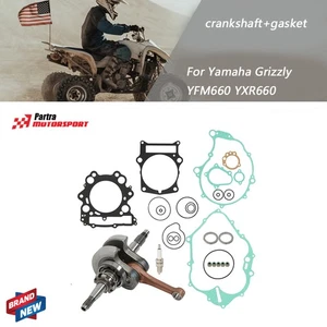 RECONSTRUCCIÓN DE MOTOR PARA YAMAHA GRIZZLY/RHINO 660, CIGÜEÑAL, PISTÓN, JUNTAS 2002-08 - Imagen 1 de 20