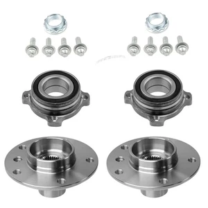2 Radlager hinten für BMW 5 E60 u 2 Radnabe Hinterachse links rechts - Picture 1 of 9