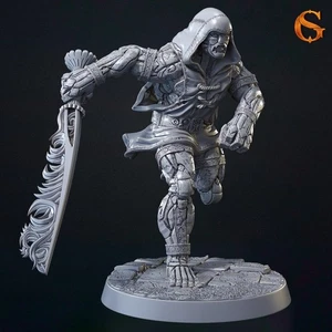 Dungeons and Dragons - Playable Character - Male Construct Warforged - Paladin - Picture 1 of 10