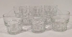 Libbey Gibralter Duratuff Clear on the Rocks 8er Set stapelbare Gläser 7 oz 3+" - Bild 1 von 15
