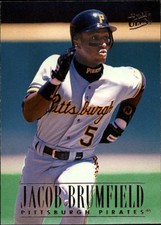 1996 Ultra Pittsburgh Pirates Baseball Card #261 Jacob Brumfield