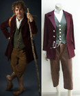 The Hobbit The Lord of the Rings Bilbo Baggins Cosplay Costume 