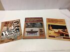  POPULAR SCIENCE WOODWORKING PROJECTS, lot of 3 1987 1991 & Guide to Basics