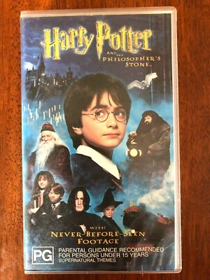 VHS HARRY POTTER & The Philosopher’s Stone Video Tape - Image 1 of 3