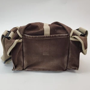 Vtg DOMKE The Rugged Professional Camera Bag Tan Adjustable Straps Messenger Bag - Picture 1 of 17