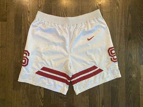 2003-04 Nike STANFORD CARDINAL Team Issued Game Worn Shorts Size 42 Cover