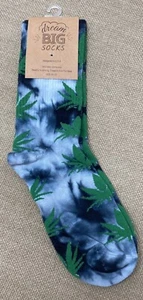 CALCETINES DE MARIHUANA SMOKEY TYE DYE ALGODÓN DEPORTE UNISEX HECHOS EN EE. UU. ENVÍOS GRATIS - Imagen 1 de 3