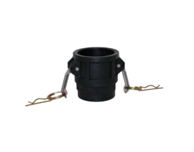 2" Type D Poly Camlock Female Coupler x Female NPT Polypropylene D200PP - Image 1 of 2