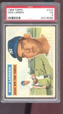 1956 Topps #332 Don Larsen PSA 3 Graded Baseball Card MLB New York Yankees