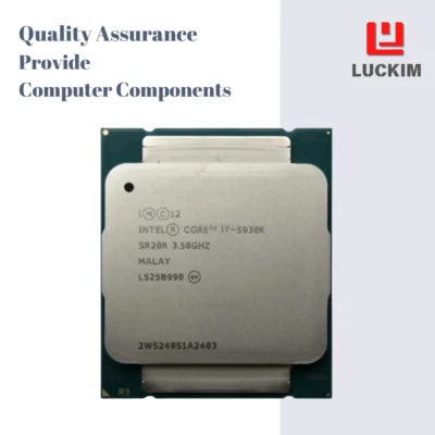 Intel Core i7-5930K CPU - Socket LGA 2011-3 6 Cores 12 Threads 3.5GHz 15MB L3 Ca - Image 1 of 4