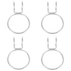 4 Pcs Display Board Hanging Hooks Cup For Pegboard Clothes Rack Heavy