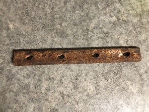 Transcontinental Railroad Union Pacific UPRR Fishplate