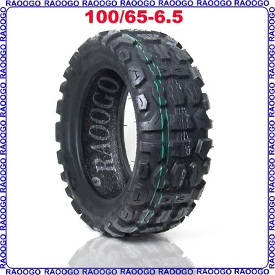 RAOOGO 100/65-6.5 90 65 6.5 Tire Offroad Anti-Slip for T88 Dualtron Electric Scooter