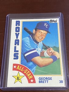 1984 Topps Set GEORGE BRETT ALL-STAR #399 KANSAS CITY ROYALS