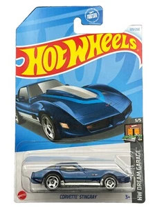 Hot Wheels 2024 HW Dream Garage 5/5 Blue C3 Corvette Stingray - Picture 1 of 6