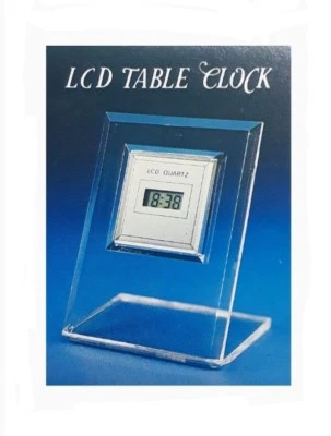 Solid State Digital Quartz LCD Table Clock | 5 Function | Made in China (New!) - Image 1 of 4
