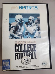 Bill Walsh College Football (Sega Genesis, 1993) No Manual Tested - Picture 1 of 3