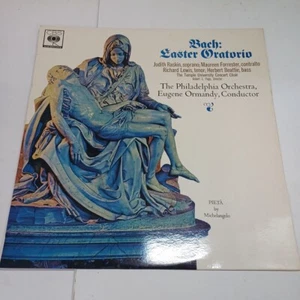 Bach - Easter Oratorio - PO / Ormandy 12" LP Vinyl Record NM/NM CBS - Picture 1 of 12