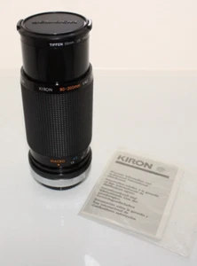 kiron 80-200mm f/4.5 macro 1:4 MC 36600303 Lens With Tiffen 55mm UV Haze1 Filter - Picture 1 of 15