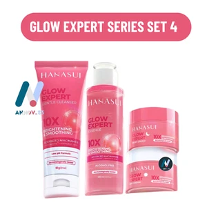 HANASUI Doble Experto Brillo SET Brillante Suave Húmedo Hidratante Barrera Antienvejecimiento - Imagen 1 de 79