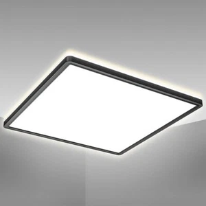 LED Panel Ceiling Light Flat Slim Indirect Living Room Hallway Neutral White - Picture 1 of 12