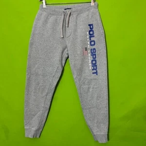 Pantalón jogger pequeño gris azul EE. UU. Polo deportivo Ralph Lauren - Imagen 1 de 8